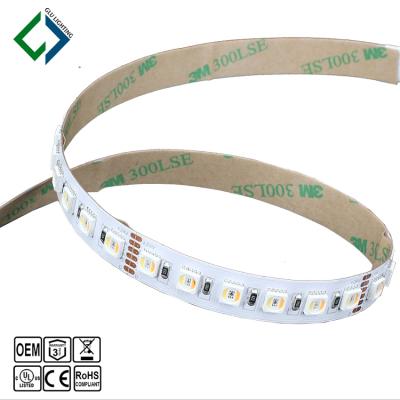 China Warehouse GLU White Color RGB Bi 5 In One CCT Led Strip With 96led/m Version for sale