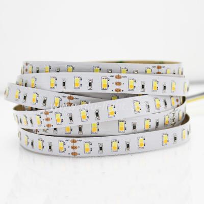 China Warehouse High CRI Ra90 5630 Bi Color Led Strip W/WW TDC 2 Chips Adjustable In 1 5630 Led Strip Light for sale