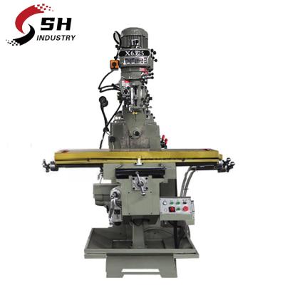 China Machinery repairs workshop hot sale milling machine X6325 3 axis metal universal turret milling machine for sale