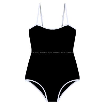 China Factory wholesale fashion style and rap style swimwear simple design breathable swimsuit for summer for sale