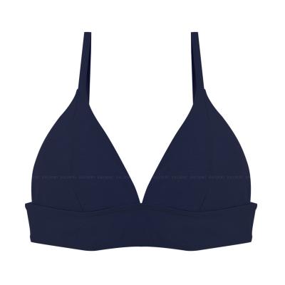 China Factory design breathable triangle style simple sexy two-piece swimsuit bikini set swimwear for women for sale