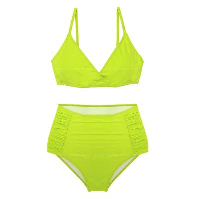 China Breathable Factory Supply Breathable And Soft Women Two Piece Swimsuit Bikini Set Swimwear for sale