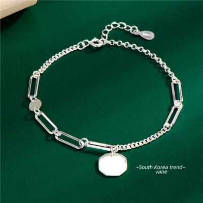 China 2021 New Arrivals Valentine's Day Gifts Romantic Qings 925 Sterling Silver South Korea Link Bracelet for sale