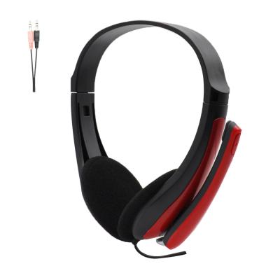 China China Fashion Internet Cafe Gaming Dual 3.5mm Plug Headsets Comfortable Wearing Custom Home Earphone for sale