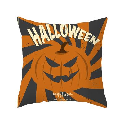 China Latest Halloween Designs Blue Purple Black Pillow Case Anti-static Wholesale Hot Sale Pillowcase for sale