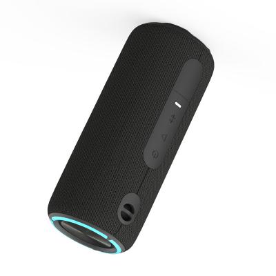 China Waterproof IPX7 RGB LED Light Bluetooth Speaker With TWS Function Hand Free Calling for sale