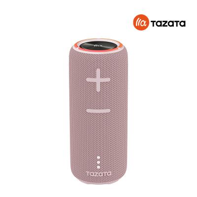 중국 TAZATA FUN 300 RGB 라이트 블루투스 스피커 IPX7 방수 2*6W 강력한 드라이버 패시브 라디에이터 판매용