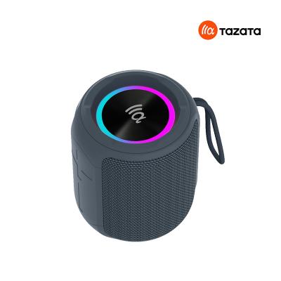 China TAZATA PALM 100 0.4kg RGB Bluetooth Speaker With Extended Playtime Waterproof IPX 2500mAh Battery for sale