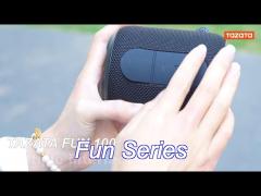 tazata fun 100 60hz-20khz bluetooth wireless speaker with ipx7 waterproof / tws pairing