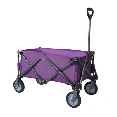 China New design portable garden folding outdoor foldable utility cart hand cart new design all terrain camping cart for sale