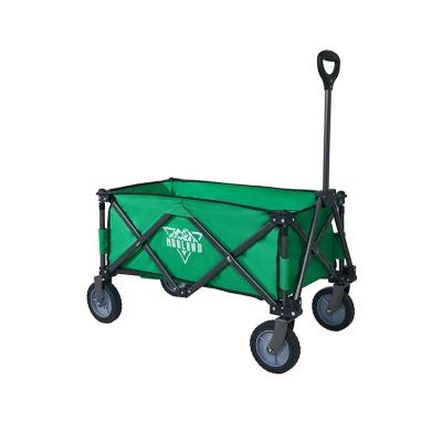 China Best Beach Utility Cart Multifunctional Folding Green Foldable New Selling Portable Beach Cart Outdoor Camping Cart for sale