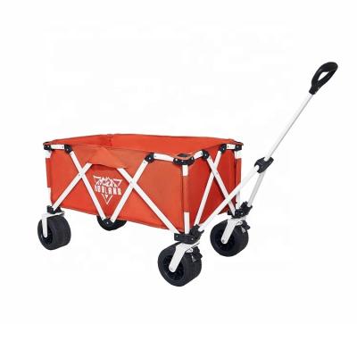 China TMFW002 Customized Folding Outdoor Beach Cart Beach Park Garden Cart Color Camping Cart Picnic Service Tool for sale