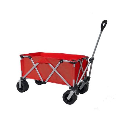 China Beach Large Capacity Garden Cart Folding Camping Loading Cart Folding All Terrain Heavy Duty Outdoor Cart for sale