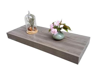 China Retro Contemporary High Quality Floating Wall Shelf Wall Storage Home Decor Floating Partition for sale