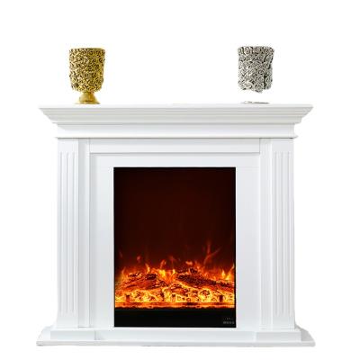 China Traditional design market friendly hand carved factory direct sale MDF fireplace mantel with SGD FSC certificate for sale