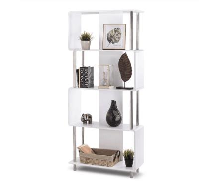 China Creative contemporary modern fashion design bookshelf living room furniture rack storage display bookrack for sale