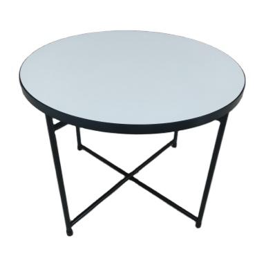 China Eco-friendly Simple Round Indoor Living Room Round Coffee Table Fashion Round Coffee Table for sale