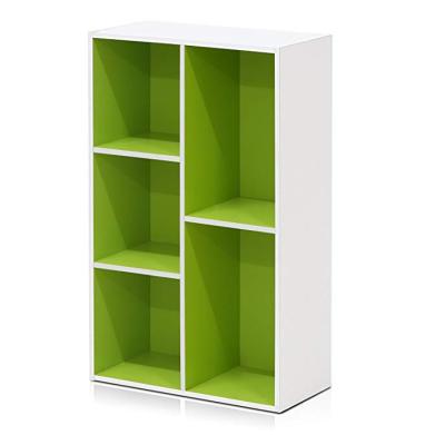 China Simple Design Contemporary Wall Bookcase Modern MDF Shelves Easy To Assemble Wooden Shelf For Bookcase for sale