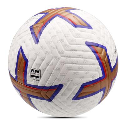 China 2022 new arrival 2022 soccer football training China factory best selling high quality size 5 soccer PU thermal bonding soccer ball for game for sale