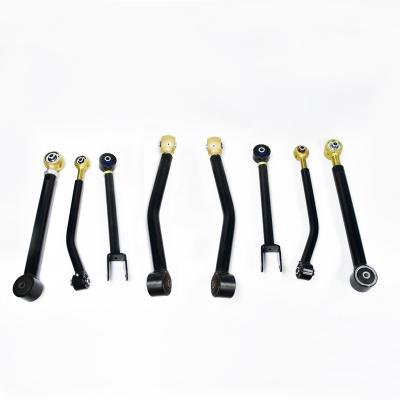 China Industry 8 Pack Full Sets Control Arm With Type Full Stabilizer Common Link Suspension Control Arm Kit For JEEP JT JK for sale