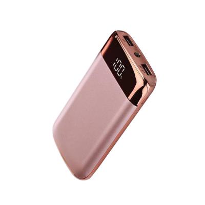 China Wholesale led fast power bank dual power bank display power bank mobile phone charging usb with digital display power bank for sale