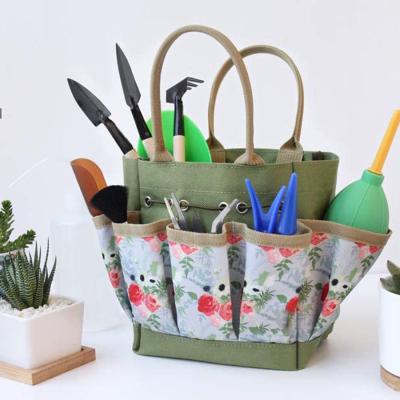 China New Environmental Listing High Quality All-season Garden Tools Wooden Bag For Garden for sale