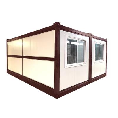 China Industrial Folding Camp 20-40ft Folding Camp Hospital Home Living Room Mobile Prefab Plan Foldable Portable Container House for sale