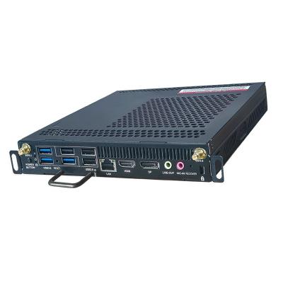 China Customized Computer Box Pc Ddr4 4Gb Ram 128Gb Msata Ssd Wifi Module 12V I3 I5 I7 Cpu Ops for sale