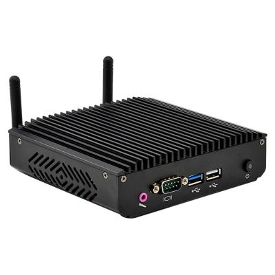 China Miniature Host Home Office Portable Pocket Micro Computer Dual Core N2808 Small Windows11 Fanless Mini PC for sale