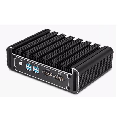 China Cheap Industrial Office Fanless 2955U Linux Portable Ordinateur 8Gb Ddr3l Win7 Intel Core I5 Mini Pc Computer for sale