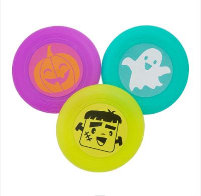 China Funny Educational Toy 3.5 Inch Halloween Disc Shooters Toys for Kids in Assorted Designs, Cool Outdoor Toys for Boys and Girls Party Favors Funny Toys for sale