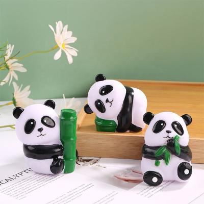 China Funny Educational Toy 8cm Panda Shape Animals with Pop Out Eyes Fun Squeeze Stress Relief Toys for Kids Fun Birthday Party Favors for Boys and Girls for sale