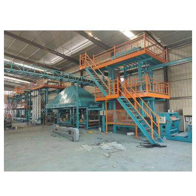 China Waterproof Building Material Stores Protection Plate Asphalt Coil Production Line for sale