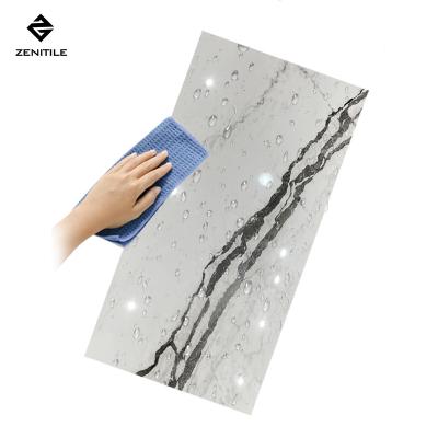 China Europe Newcomer Full Polished Glazed White Porcelain Floor Tile for sale