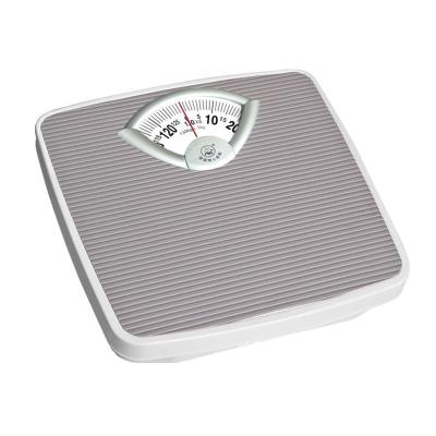 China With Scale Tray 130Kg Body Weight Scale Manual Personal Bathroom Scale for sale