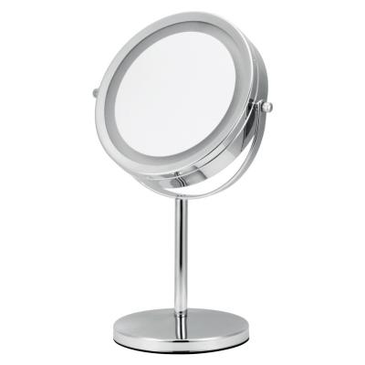 China Portable Vanity Lighted Cosmetic Makeup Mirror With Light for sale