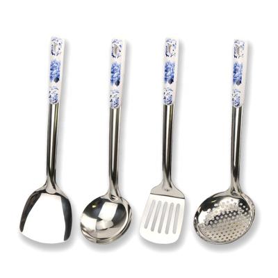 China Stocked Wholesale Kitchenware Cookware Set Stainless Steel 4 Piece Kitchen Tools for sale