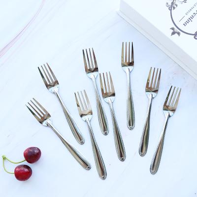 China Viable Wholesale Bulk Hotel Restaurant Main Fork Stainless Steel Fork for sale