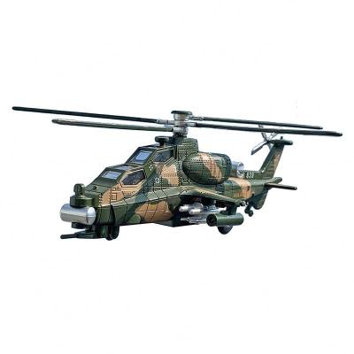 China Toy Hight Quality Helicopter Diecast Toys For Kids Model Airplanes Military Helicopter Diecast Model for sale