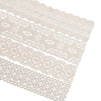 China Wholesale New Viable Design Diy Clothing Accessories Cotton Lace Embroidered Lace Trimmings for sale