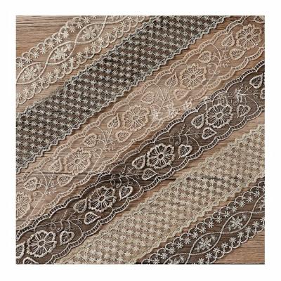 China New workable Korean version of gypsophila gold yarn mesh embroidery lace DIY headband / bow headwear material for sale