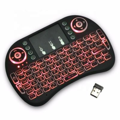 China Set Top Box& 2.4G MINI Backlit TV Keyboard Air i8 Backlit mx3 Wireless Mouse for sale