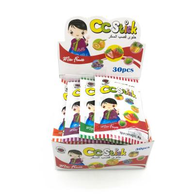 China Normal Hot Sale Cartoon Packing CC Long Candy Sticks In Box for sale