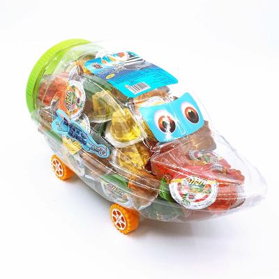 China Normal Airplane Shape Assorted Fruit Flavor Jelly Pudding Candy for sale