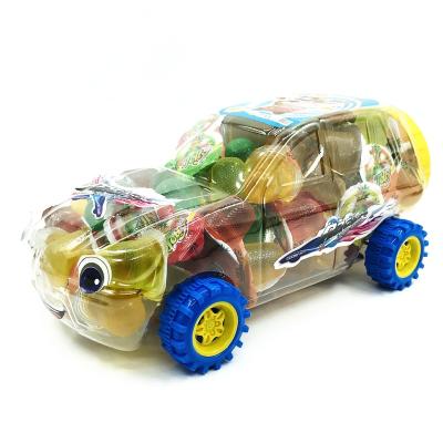 China Normal Cartoon Car Shape Assorted Fruit Flavor Jelly Pudding Candy for sale