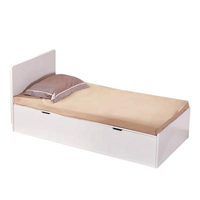 China (Other) Modern Adjustable Particle Board Single Wooden Bed With Storage Cheap New Design for sale