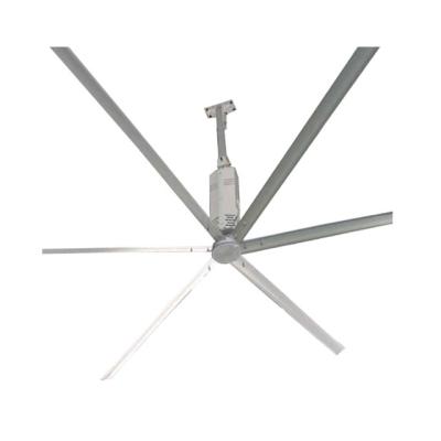 China Warehouse Large Farm Ceiling Fan Ceiling Fan Wind Turbine Hvls Fan Industrial for sale