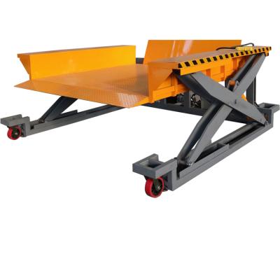 China Convenience Easy Heavy Duty Mobile Scissor Safety Operation Hydraulic Lifting Platform for sale