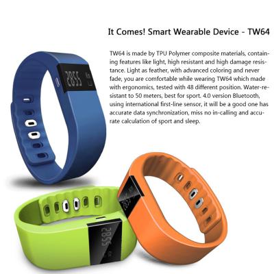 China Best selling  pedometer sleep monitoring healthy smart bluetooth sport bracelet for sale