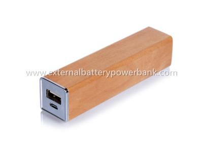 China 2600mAh Wireless Power Bank Charger For Xiaomi Iphone5 Made In Wood Material for sale